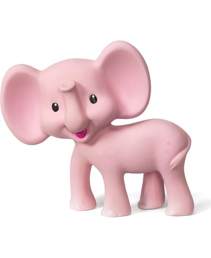 Infantino - Olifant - Bijt & Sabbel Olifantje - Roze Olifant - Bijt speeltje - Sabbel speeltje - Baby speeltje - Piep speeltje om lekker op te kauwen en bijten voor baby's