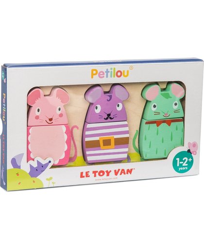 Le Toy Van Puzzel Petilou Muizen - Hout