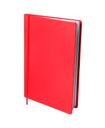 Dresz elastische boekenkaft XL textiel/elastaan rood