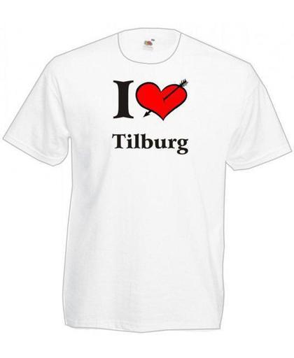 Mijncadeautje T-shirt WIT (maat XXL) - Tilburg