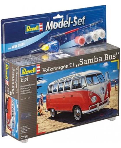 Revell Auto Bouwpakket Volkswagen T1 Samba Bus
