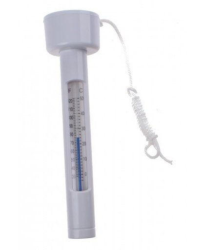 Gre drijvende thermometer Deluxe 17, 5 cm wit