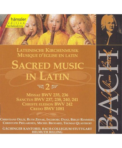 Edition Bachakademie Vol 72 - Sacred Music in Latin II