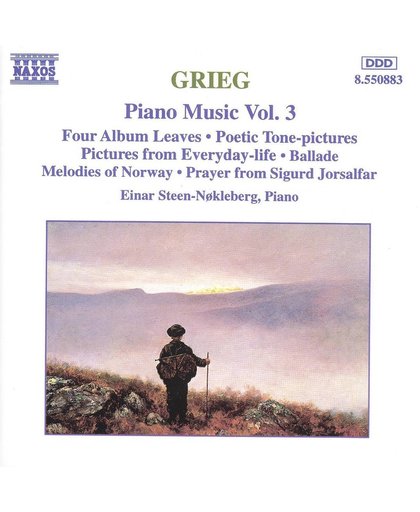 Grieg: Piano Music Vol 3 / Einar Steen-Nokleberg