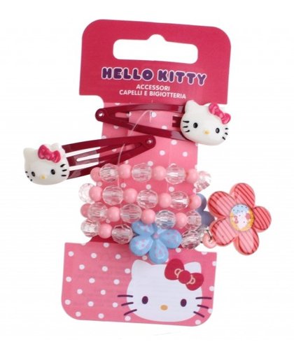 Hello Kitty juwelenset 3 delig roze