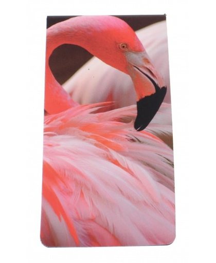 Dresz magnetische boekenlegger Flamingo 9 x 4,5 cm
