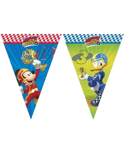 Disney vlaggenlijn Mickey Mouse 230 cm blauw/groen