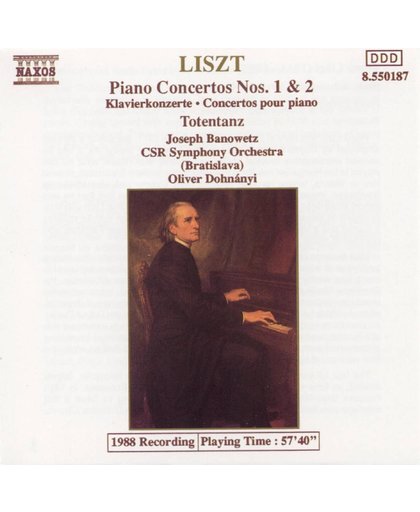 Liszt: Piano Concertos 1 & 2, etc / Banowetz, Dohnanyi