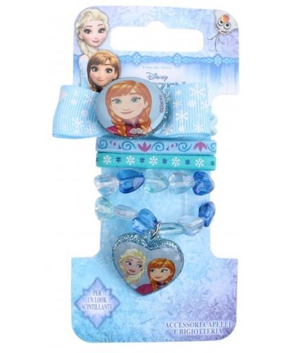 Disney juwelenset Frozen 4 delig blauw