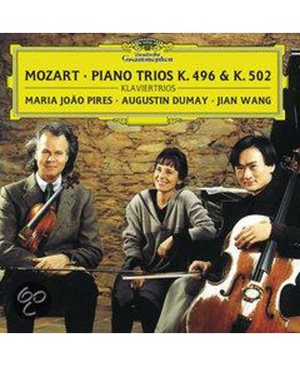Mozart: Piano Trios K496, K502 / Pires, Dumay, Wang