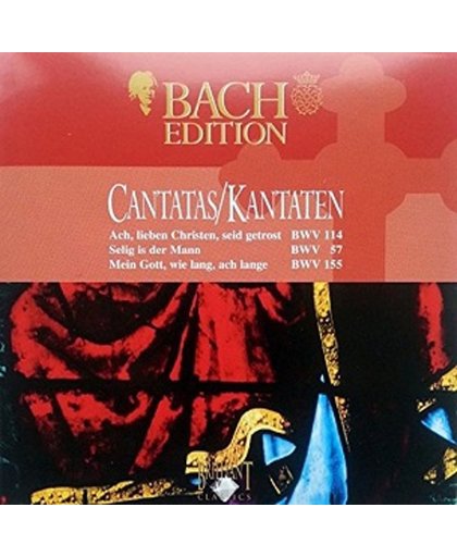 1-CD BACH - CANTATAS BWV 114 / 57 / 155 - VARIOUS