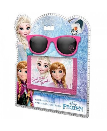 Disney portemonnee en zonnebril Frozen 2 delig