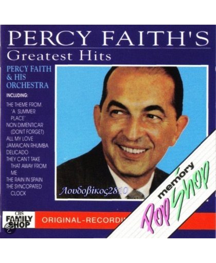 Percy Faith & His Orchestra - Percy Faith's Greatest Hits