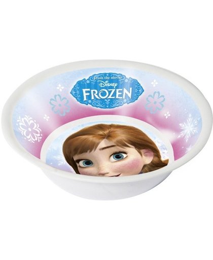 Disney Frozen ontbijtkom melamine 14 cm wit