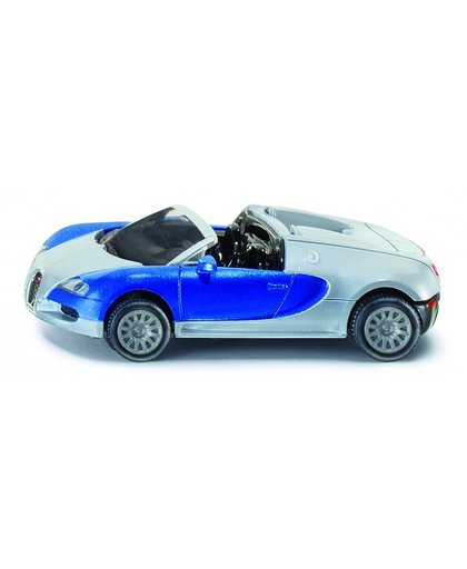 Siku Bugatti Veyron Grand Sport sportwagen grijs/blauw (1353)