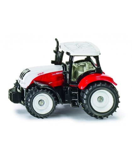 Siku Steyr CVT 6230 tractor rood/wit (1382)