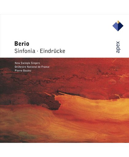 Berio: Sinfonia, Eindrucke / Boulez, New Swingle Singers et al