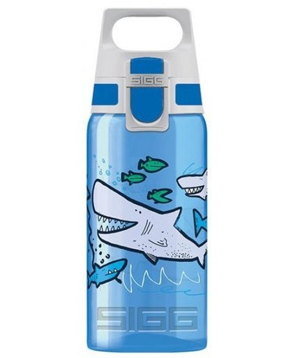 Sigg drinkfles haaien blauw 0,5 liter