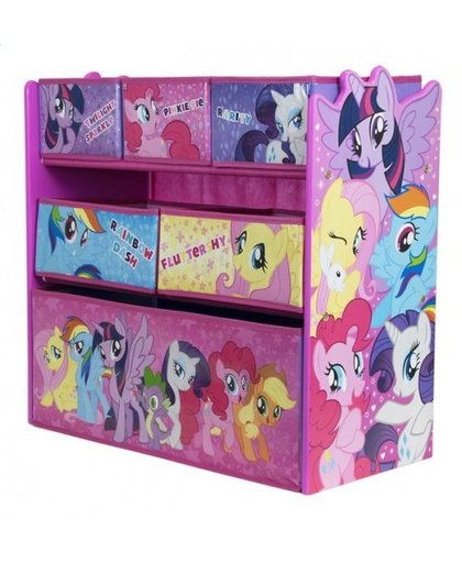 My Little Pony houten opbergkast met zes lades roze