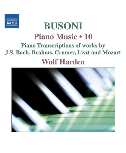 Piano Music, Vol. 10 - Piano Transc