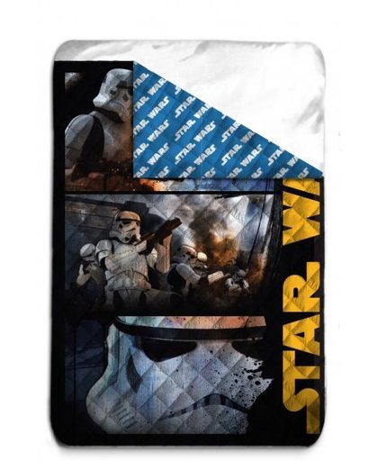Disney deken Star Wars zwart 140 x 200 cm
