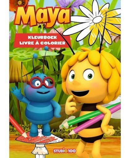 Studio 100 kleurboek Maya de Bij