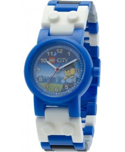 LEGO City: politieman horloge blauw