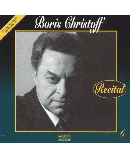 Boris Christoff Recital