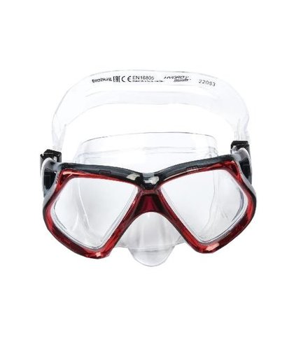 Bestway duikbril Crystal Clear unisex rood