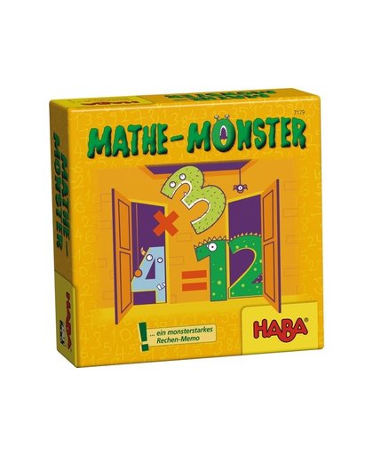Haba leerspel Mathe Monster (DU)