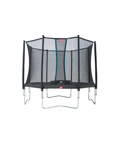 BERG trampoline Favorit + veiligheidsnet Comfort 330 cm grijs