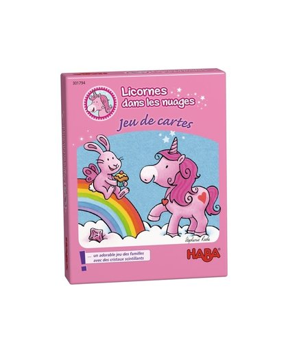 Haba kwartspel Licornes dans les Nuages Jeu de cartes (FR)