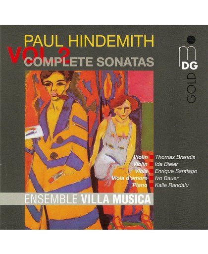 Hindemith: Complete Sonatas Vol 2 / Ensemble Villa Musica