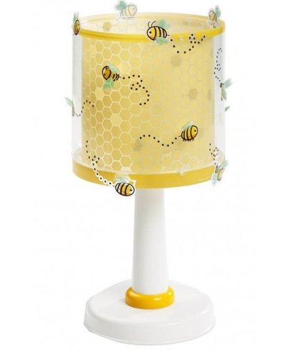 Dalber tafellamp Bee Happy 29 cm geel