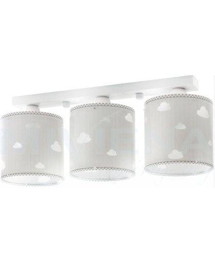 Dalber plafondlamp 3 lamps Sweet Dreams 51 cm grijs