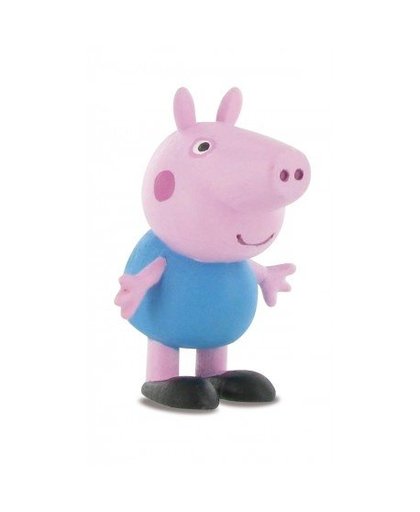 Comansi speelfiguur Peppa Pig: George 6 cm roze