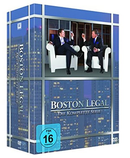 Boston Legal Season 1-5 (Komplette Serie) (DvD)