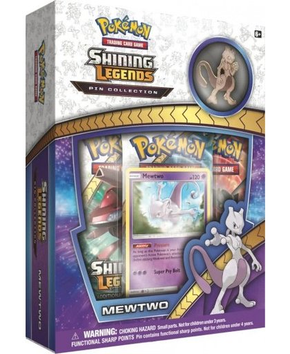 Pokémon box Shining Legends Mewtwo Pin 6 delig (en)