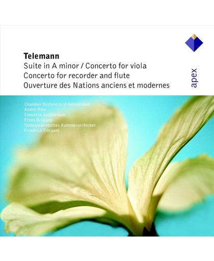 Telemann: Overtures & Concertos / Bruggen, Vester, Leonhardt et al
