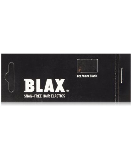 BLAX Hårelastik sort 8 stk Hair Elastics