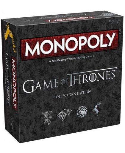 Hasbro Monopoly Collector's Edition Game of Thrones