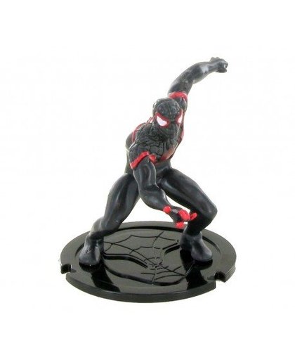 Comansi speelfiguur Spider Man Miles Morales 9 cm zwart