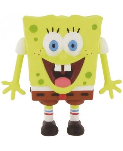 Comansi speelfiguur Spongebob Smile 5 cm geel