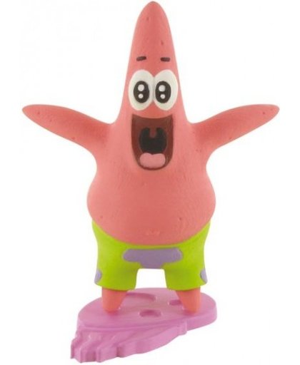 Comansi speelfiguur Spongebob Patrick 7 cm roze