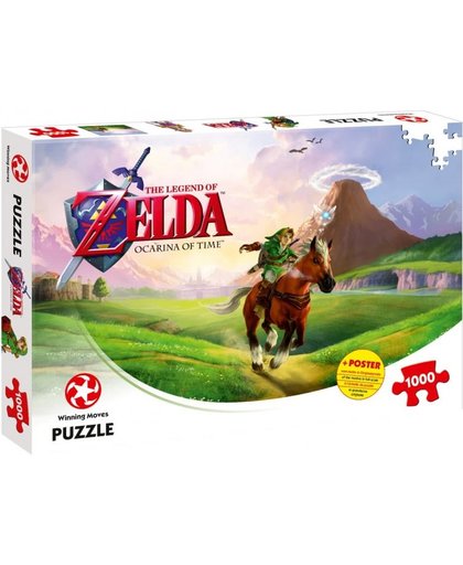 Winning Moves legpuzzel The Legend of Zelda Ocarina 1000 stukjes