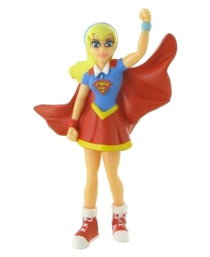 Comansi speelfiguur Super Hero Girls Super Girl 10 cm rood