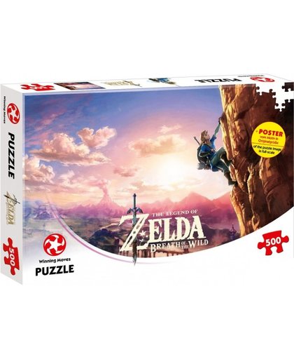 Winning Moves legpuzzel The Legend of Zelda Breath 500 stukjes