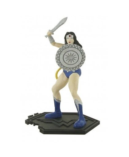 Comansi speelfiguur Justice League Wonder Woman 9 cm grijs