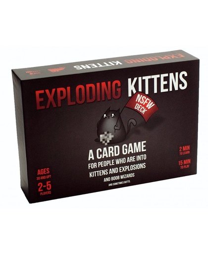 Exploding Kittens kaartspel Nsfw deck