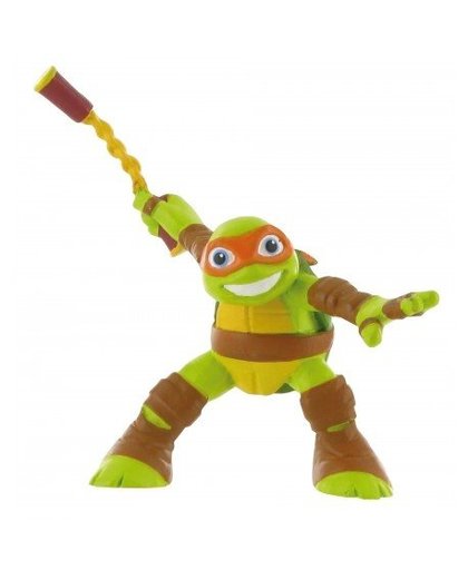 Comansi speelfiguur Ninja Turtles Michelangelo 9 cm groen